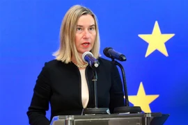 Đại diện cấp cao của Liên minh châu Âu (EU) Federica Mogherini. (Nguồn: AFP/TTXVN) 