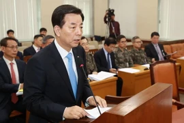 Bộ trưởng Quốc phòng Hàn Quốc Han Min-koo. (Nguồn: Yonhap/TTXVN)