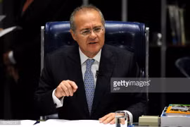 Chủ tịch Thượng viện Brazil Renán Calheiros. (Nguồn: AFP/Getty Images)