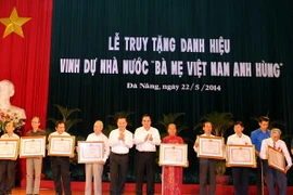 Đà Nẵng truy tặng danh hiệu cho 478 Mẹ Việt Nam Anh hùng