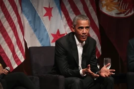 Cựu Tổng thống Mỹ Barack Obama. (Nguồn: AFP/TTXVN)