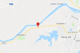 Khu vực xảy ra vụ tai nạn. (Nguồn: Google Maps) 