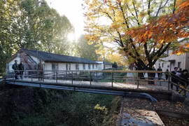 Bên trong căn cứ quân sự Mỹ ở Yongsan. (Nguồn: Yonhap) 