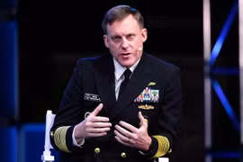 Giám đốc NSA Michael Rogers phát biểu tại Laguna Beach, California ngày 19/10. (Nguồn: AFP/TTXVN)