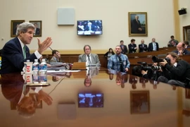 Ngoại trưởng Mỹ John Kerry kêu gọi các nhà lập pháp Mỹ hoãn áp đặt lệnh trừng phạt mới đối với Iran. (Nguồn: AFP/TTXVN)