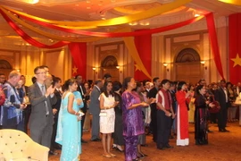 Đông đảo khách tham dự lễ kỷ niệm 70 năm Quốc khánh 2/9. (Ảnh: Kim Dung-Chí Giáp/Vietnam+)