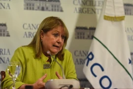 Ngoại trưởng Argentina Susana Malcorra. (Nguồn: AFP/TTXVN)