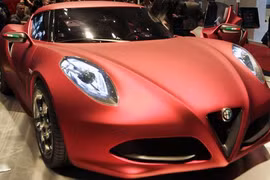 Mẫu Alfa Romeo 4C. (Nguồn: AFP/Getty Images)