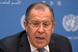 Ngoại trưởng Nga Sergei Lavrov. (Nguồn: AFP/TTXVN) 