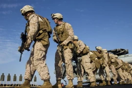 Binh sỹ Mỹ. (Nguồn: AFP/TTXVN)