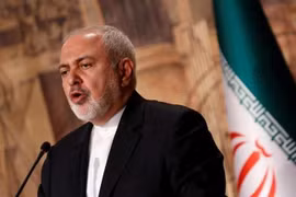 Ngoại trưởng Iran Mohammad Javad Zarif trong bài phát biểu tại Tehran. (Nguồn: IRNA/TTXVN) 