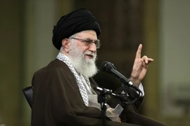 Lãnh tụ tinh thần tối cao Iran Ali Khamenei. (Nguồn: AFP/TTXVN)