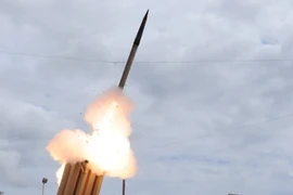 Phóng thử nghiệm tên lửa THAAD ngày 18/3/2009. (Nguồn: AFP/TTXVN)