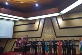 Các đại biểu dự Cuộc họp lần thứ 19 Ủy ban hợp tác chung ASEAN-Ấn Độ (AIJCC). (Nguồn: Phái đoàn Việt Nam tại ASEAN) 