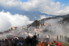 Thị trấn Sa Pa (Lào Cai). (Ảnh: Nhật Anh/TTXVN)