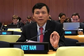 Đại sứ Đặng Đình Quý, Trưởng phái đoàn Việt Nam tại Liên hợp quốc. (Nguồn: TTXVN) 