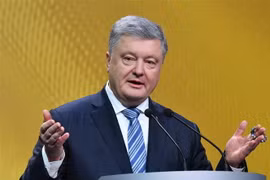Tổng thống Ukraine Petro Poroshenko. (Nguồn: AFP/TTXVN) 