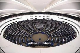 Toàn cảnh cuộc họp Nghị viện châu Âu ở Strasbourg, Pháp. (Nguồn: AFP/TTXVN) 