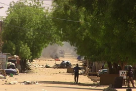 Binh sỹ làm nhiệm vụ tại khu vực Gao, Mali ngày 12/7. (Nguồn: AFP/TTXVN)