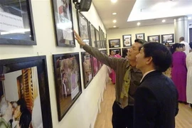 Khách tham quan Triển lãm. (Ảnh: Gia Thuận/TTXVN) 