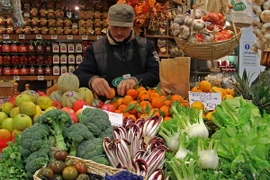 Kinh tế Italy tăng trưởng âm trở lại trong quý đầu năm