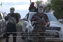 Các phần tử thánh chiến Boko Haram tại một địa điểm bí mật. (Nguồn: AFP/TTXVN) 