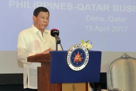Tổng thống Philippines Rodrigo Duterte. (Nguồn: EPA/TTXVN)