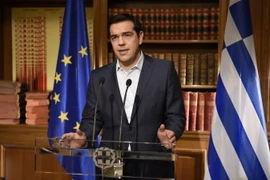 Thủ tướng Hy Lạp Alexis Tsipras. (Nguồn: AFP/TTXVN)