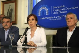 Cựu Tổng thống Cristina Fernandez Kirchner. (Nguồn: AFP/TTXVN)