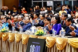 Đại biểu các nền kinh tế tham dự Hội nghị Thượng đỉnh Doanh nghiệp APEC 2017. (Nguồn: TTXVN)