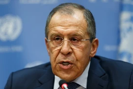 Ngoại trưởng Nga Sergei Lavrov. (Nguồn: THX/TTXVN)
