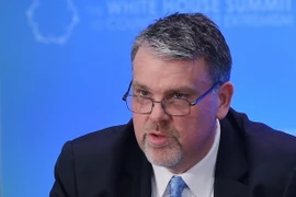 Giám đốc Trung tâm Chống khủng bố quốc gia Mỹ Nick Rasmussen trong cuộc họp ở Washington ngày 19/2. (Nguồn: AFP/TTXVN)