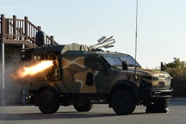 Tên lửa Spike. (Nguồn: Yonhap/TTXVN)