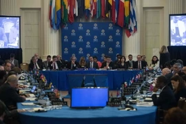 Toàn cảnh cuộc họp của OAS về tình hình Venezuela. (Nguồn: AFP/TTXVN)