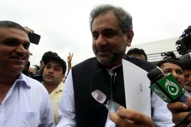 Thủ tướng Pakistan Shahid Khaqan Abbasi. (Nguồn: THX/TTXVN)