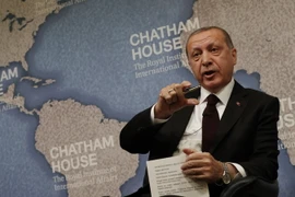 Tổng thống Thổ Nhĩ Kỳ Recep Tayyip Erdogan. (Nguồn: AFP/TTXVN) 