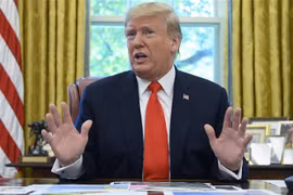 Tổng thống Mỹ Donald Trump. (Nguồn: AFP/TTXVN) 