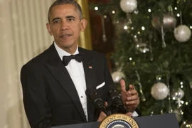 Tổng thống Mỹ Barack Obama phát biểu tại thủ đô Washington ngày 6/12. (Nguồn: AFP/TTXVN)