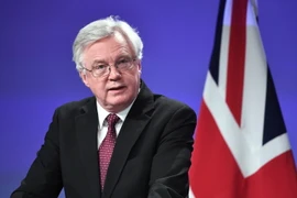 Bộ trưởng Anh phụ trách vấn đề Brexit David Davis. (Nguồn: AFP/TXVN)