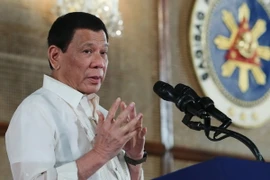 Tổng thống Philippines Rodrigo Duterte. (Nguồn: EPA/TTXVN)