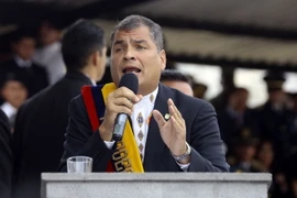 Tổng thống Ecuador Rafael Correa. (Nguồn: AFP/TTXVN)