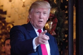 Tổng thống đắc cử Mỹ Donald Trump tại một sự kiện ở Palm Beach, bang Florida ngày 21/12. (Nguồn: AFP/TTXVN)