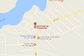 Vị trí xảy ra tai nạn. (Nguồn: Google Maps)