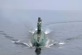 Tàu ngầm Triều Tiên. (Nguồn: Reuters)