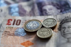 Đồng bảng Anh. (Nguồn: EPA/TTXVN)