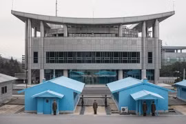 Khu vực làng đình chiến Panmunjom. (Nguồn: AFP/TTXVN)