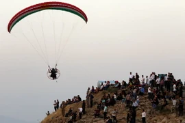 Quang cảnh khu tự trị người Kurd ở quận Raniya, cách thủ phủ Arbil 70km về phía đông ngày 25/8. (Nguồn: AFP/TTXVN)