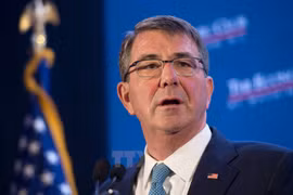 Bộ trưởng Quốc phòng Mỹ Ashton Carter. (Nguồn: AFP/TTXVN)