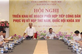 Triển khai tiếp công dân phục vụ Kỳ họp thứ 6, Quốc hội Khóa XIV