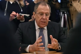 Ngoại trưởng Nga Sergei Lavrov. (Nguồn: AFP/TTXVN)